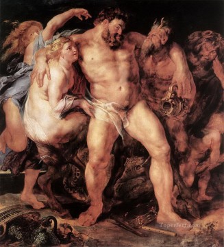 the drunken hercules Peter Paul Rubens Oil Paintings